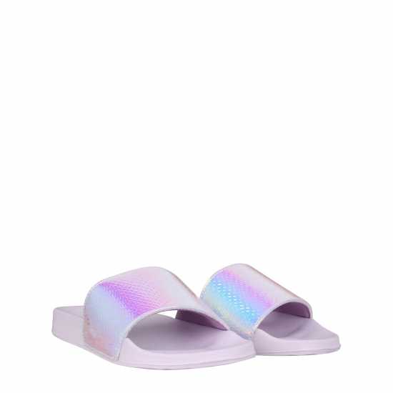 Soulcal Childrens Sliders Iridescent Детски сандали и джапанки