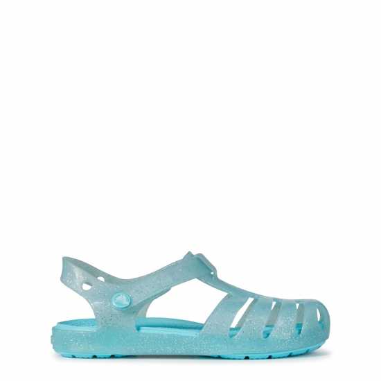 Crocs Kids Isabella Glitter Sandal Flat Sandals Unisex Арктика Бебешки обувки и маратонки