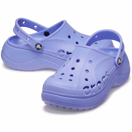 Crocs Baya Platform Clog Womens Лилаво 