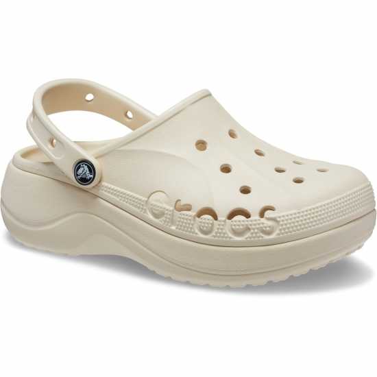 Crocs Baya Platform Clog Womens Зимно бяло 