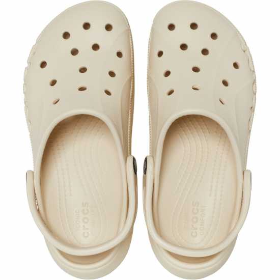 Crocs Baya Platform Clog Womens Зимно бяло 