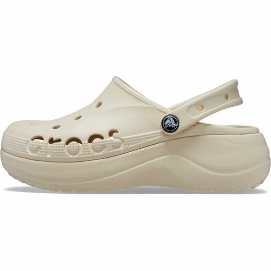 Crocs Baya Platform Clog Womens Зимно бяло 