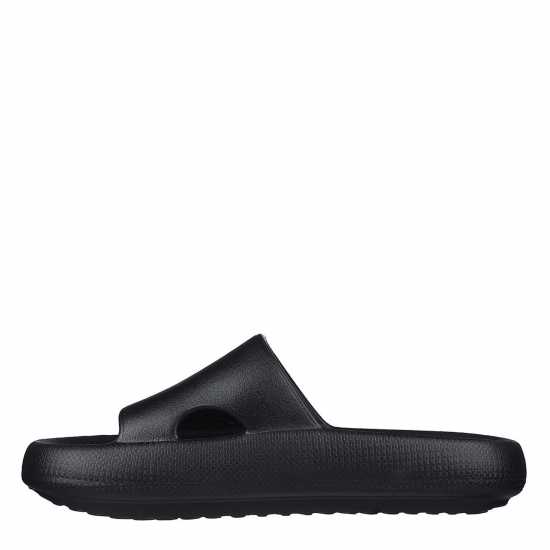 Skechers Arch Fit Horizon Slider Slippers Womens Black/Black Чехли