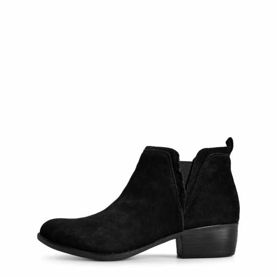 Skechers Боти С Ток Chelsea Pull On Bootie W Memory Foa Heeled Boots Womens  