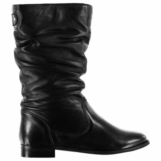 Linea Ruched Calf Boots  Дамски ботуши