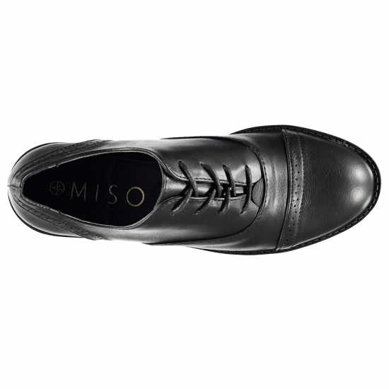 Miso Дамски Обувки Оксфорд Bobbi Ladies Brogues Черно Дамски обувки