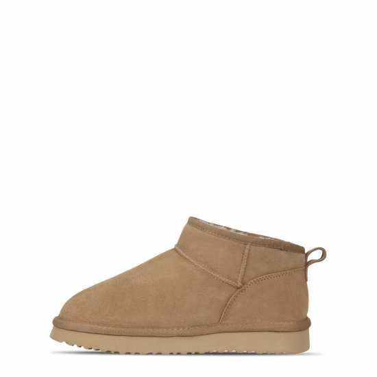 Ботуши С Топла Подплата Jack Wills Low Snug Boots Sand Дамски ботуши