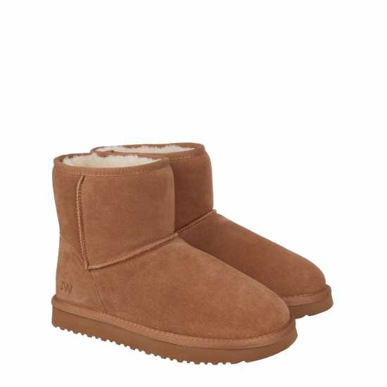 Ботуши С Топла Подплата Jack Wills Mid Snug Boots Кафяво 