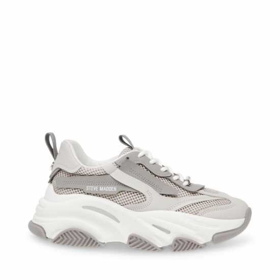 Steve Madden Possession E Trainers Womens Сиво/Сиво 