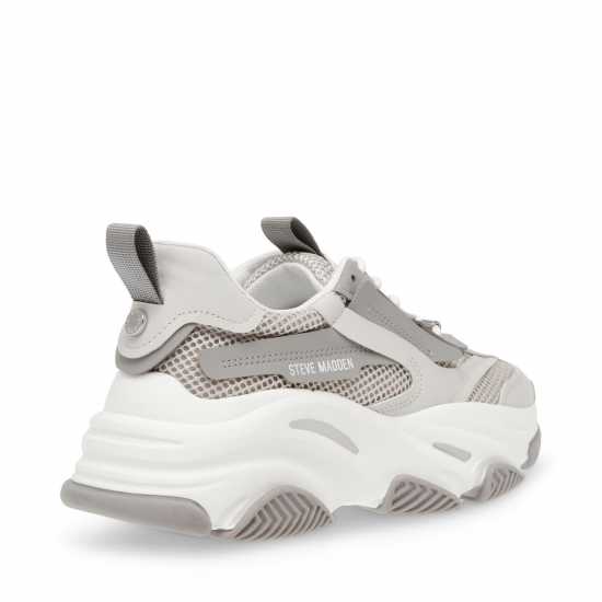 Steve Madden Possession E Trainers Womens Сиво/Сиво 