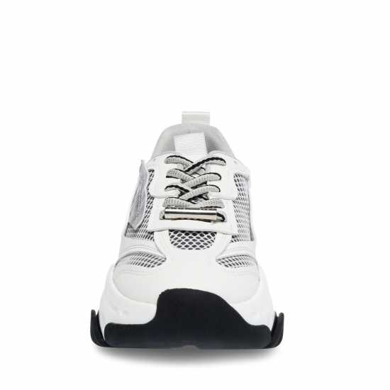 Steve Madden Possession E Trainers Womens Сребро/Бяло 