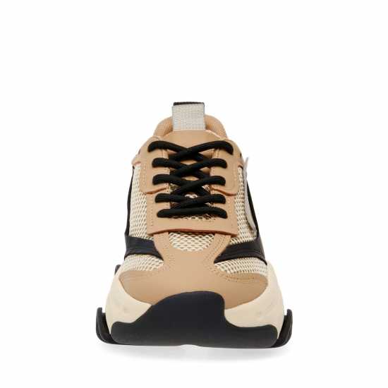 Steve Madden Possession E Trainers Womens Хаки/Черно 