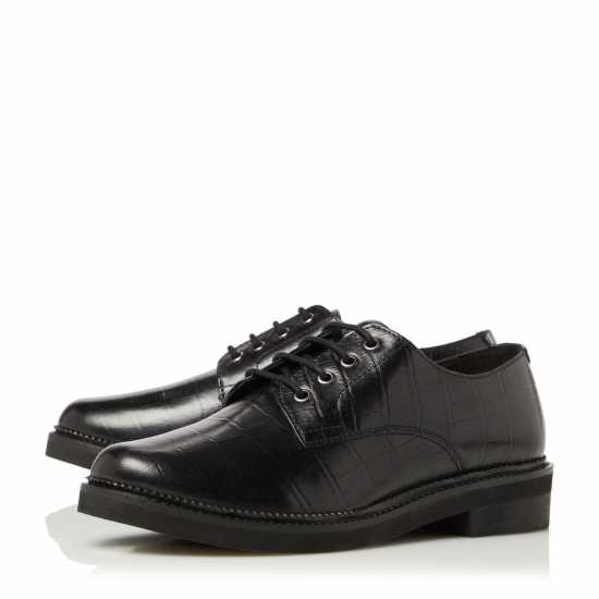 Bertie Fill Leather Derby Shoes  