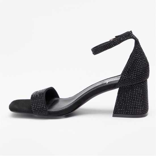 Be You Ultimate Comfort Diamante Block Heel  Дамски обувки