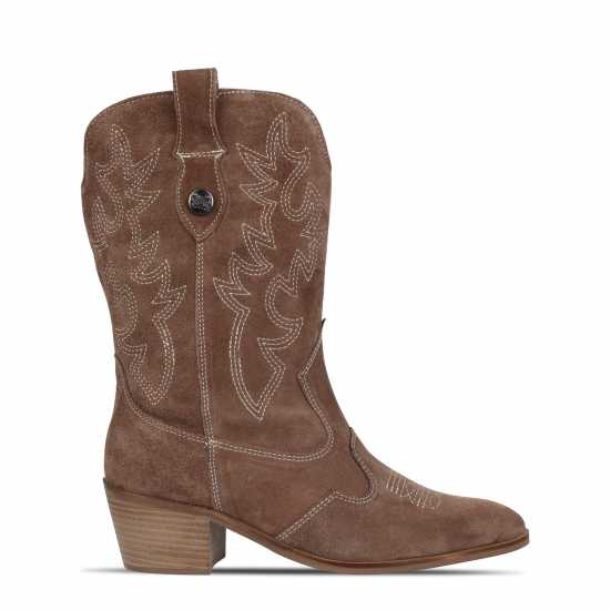 Biba Cowboy Boot Ld44 Минк Дамски ботуши