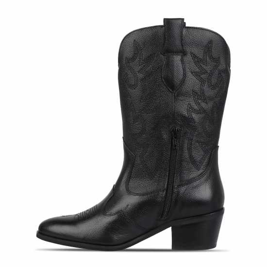 Biba Cowboy Boot Ld44 Черно Дамски ботуши