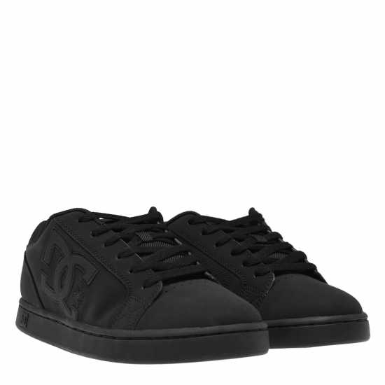 Dc Мъжки Маратонки Serial Graffik Trainers Mens Trainers Черно/Гума Мъжки маратонки