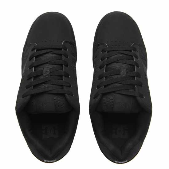 Dc Мъжки Маратонки Serial Graffik Trainers Mens Trainers Черно/Гума Мъжки маратонки