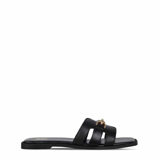 Biba Flat Chain Sandal Черно 