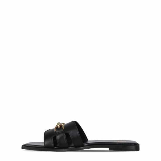 Biba Flat Chain Sandal Черно 