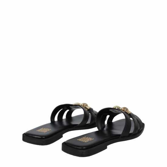 Biba Flat Chain Sandal Черно 