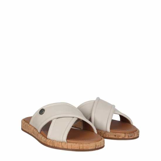 Biba Cross Front Sandal Оф бяло 