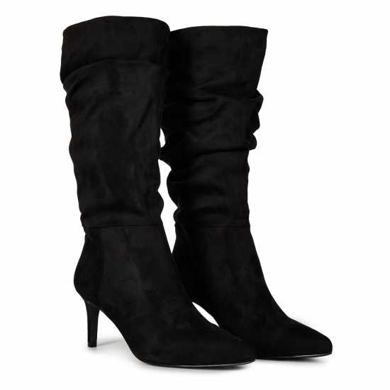 Дамски Високи Ботуши Dune London Sliced Knee High Boots  Дамски ботуши