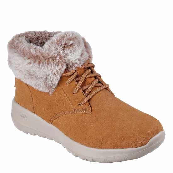 Skechers Боти Chugga W Bungee & Two Tone Fur Ankle Boots Womens  Дамски ботуши