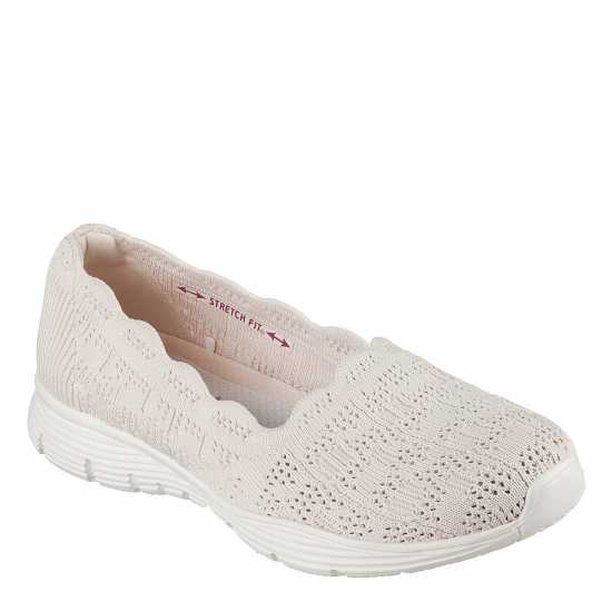 Skechers Open Crochet Knit Loaferw Air-Coole Loafers Womens Нат Кнт Дамски обувки