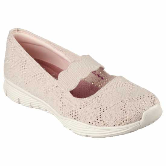 Skechers Open Crochet Knit Mary Jane W Air-C Janes Womens  Дамски обувки