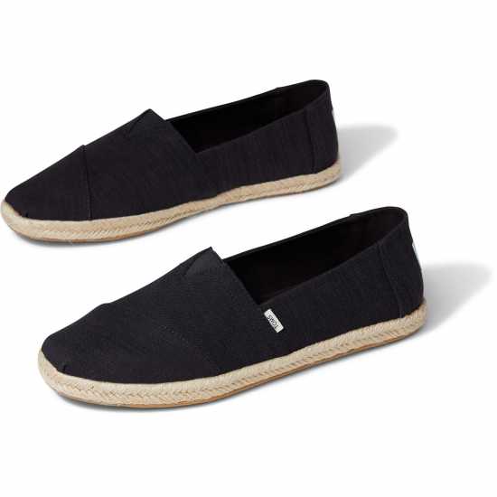 Toms Alpargata Rope Shoes Черно 