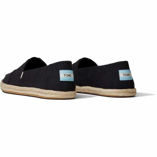 Toms Alpargata Rope Shoes Черно 