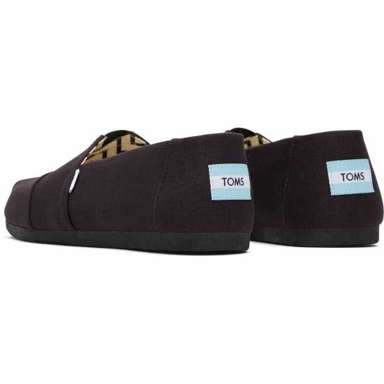 Toms Платнени Обувки Alpargata Canvas Shoes Черно/Черно 