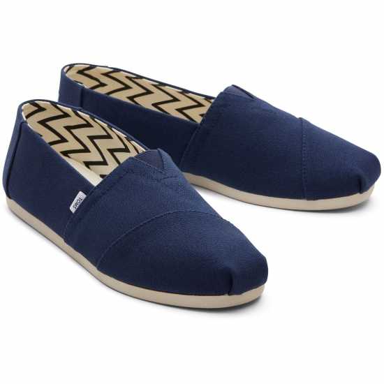 Toms Платнени Обувки Alpargata Canvas Shoes Морска синьо 