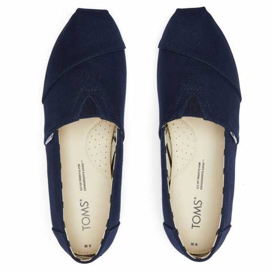 Toms Платнени Обувки Alpargata Canvas Shoes Морска синьо 