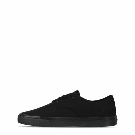 Soulcal Ниски Спортни Обувки Malibu Low Top Trainers Black/Black Мъжки текстилни маратонки и платненки