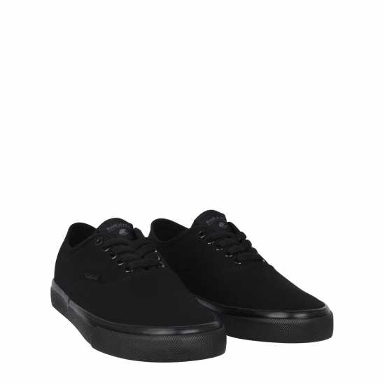 Soulcal Ниски Спортни Обувки Malibu Low Top Trainers Black/Black Мъжки текстилни маратонки и платненки