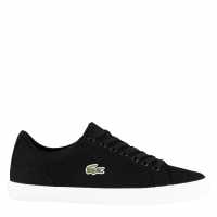 Lacoste Lerond Canvas Trainers Черно 