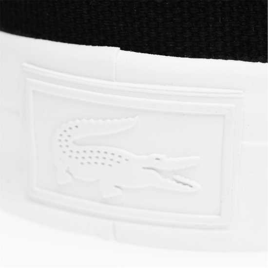 Lacoste Lerond Canvas Trainers Черно 