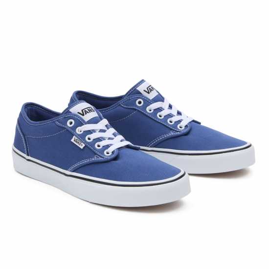 Vans Платненки Atwood Canvas Trainers Mens Синьо/Бяло Мъжки текстилни маратонки и платненки