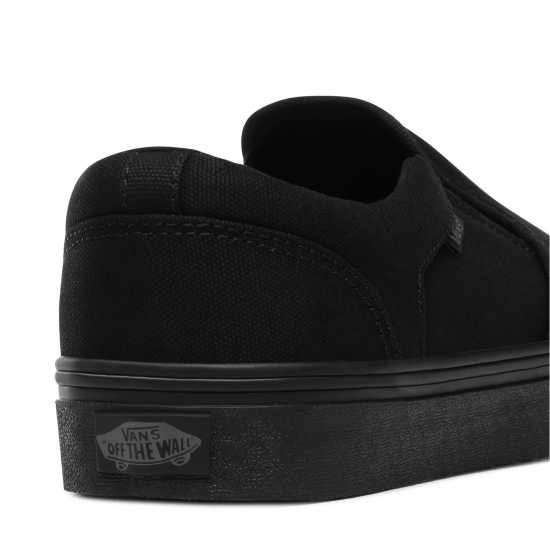 Vans Asher Slip-On Черно/Черно Мъжки високи кецове