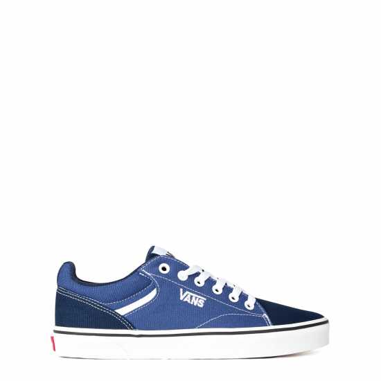 Vans Seldan Trainers Mens Морска синьо Мъжки текстилни маратонки и платненки