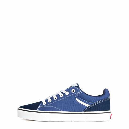 Vans Seldan Trainers Mens Морска синьо Мъжки текстилни маратонки и платненки