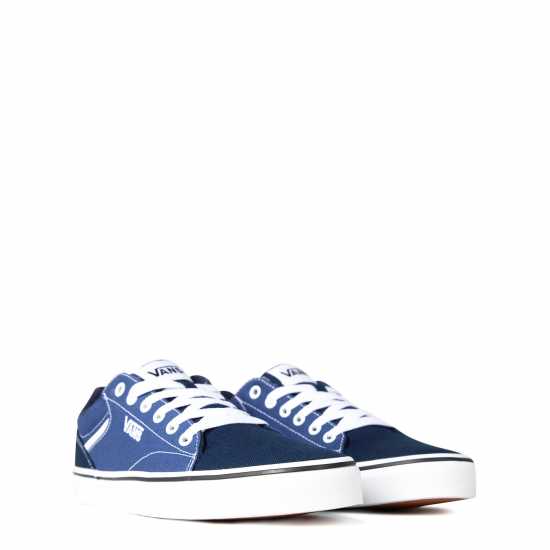 Vans Seldan Trainers Mens Морска синьо Мъжки текстилни маратонки и платненки