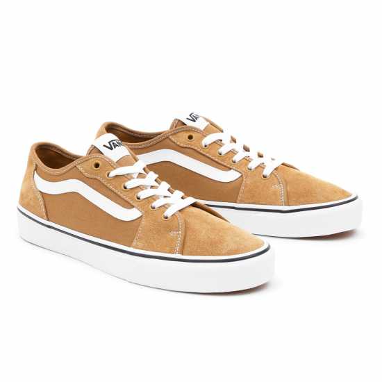 Vans Filmore Low Top Lgt Brn/Wht Мъжки текстилни маратонки и платненки