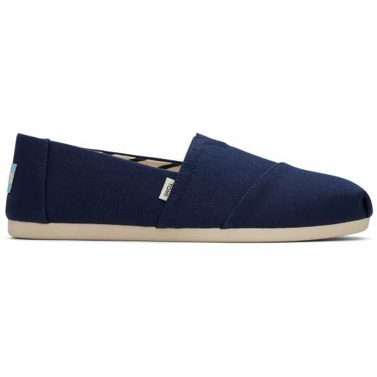 Toms Alpargata Canvas Pumps Морска синьо 