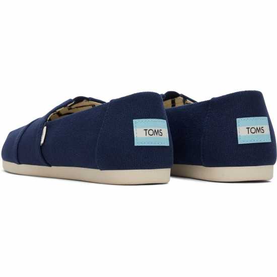 Toms Alpargata Canvas Pumps Морска синьо 