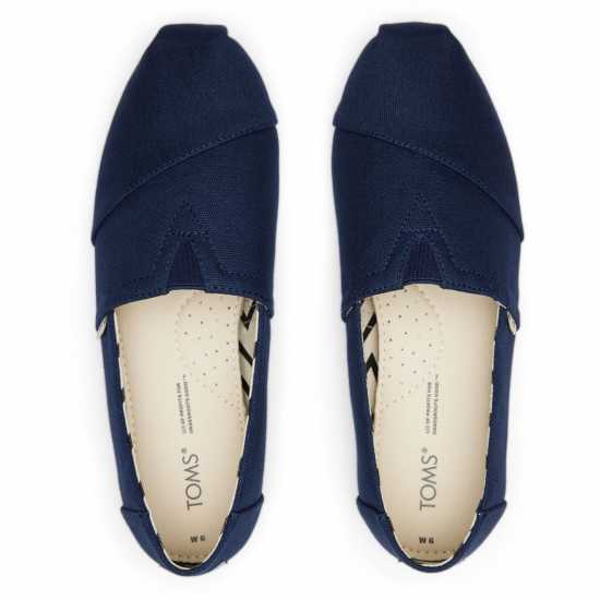 Toms Alpargata Canvas Pumps Морска синьо 