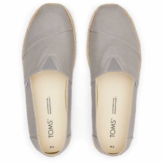 Toms Alpargata Rope Espadrille Сиво 