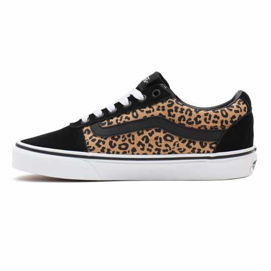 Vans Ward Canvas Trainers Women's Диво котка 